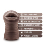 Enlust Krystal (Brown) – Luxurious Vibrating Male Stroker Brown Masturbation Aids for Males