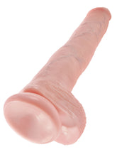 King Cock 14 Inch Cock With Balls (Light) – Realistic Dildo Beige Dongs Big