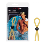 The Lasso Adjustable Latex Erection Enhancer with Stretchy and Comfortable Cinch Design COCK RINGS