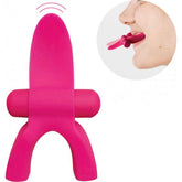 Tongue Me Pink Tongue Vibrator by Hott Products for Oral Pleasure BULLETS