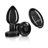 Viben Cheeky Charms Medium Metal Remote Vibrating Anal Plug Butt Plugs - Vibrating