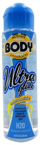 Ultra Glide Water-Based Lubricant 4.4 Oz for Sensuous Feel Water Based Lube