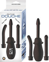 Unisex Comfortable Douche System with Three Interchangeable Tips Douches