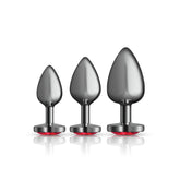 Viben Red Heart Gem Anal Trainer Kit with Three Sizes > Anal Range > Butt Plug Kits