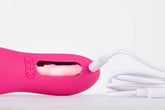 Voodoo Beso Xoxo Pink Wireless Clitoral Vibrator with Pulsation Suction Stimulator
