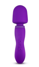 Wellness Dual Sense Purple Electric Massager with Dual Vibration > Sex Toys For Ladies > Wand Massagers and Attachments