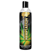 Wet Hemptation 8oz Personal Lubricant for Enhanced Intimate Comfort Water Based Lube