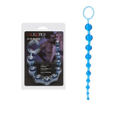 X-10 Blue Graduated Anal Beads with 10 Pliable Jelly Balls and Easy Retrieval Loop > Anal Range > Anal Beads