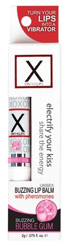 X on the Lips Bubble Gum Lip Balm with Unisex Pheromone Blend Bath & Body