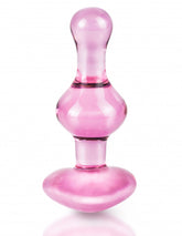 Icicles Pink Glass Massager Luxury Handcrafted Intimacy Toy > Glass > Toys
