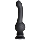 Sex Shaker Silicone Stimulator with Shaking Modes Black Toy VIBRATORS - MULTI