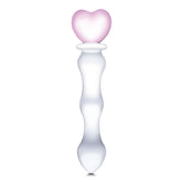 Glas Sweetheart (Pink) – Curved Glass Dildo 8 Inch > Glass > Dildos