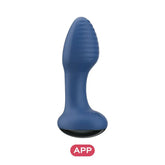 Frenzy (Blue) – App-Controlled Waterproof Rotating Anal Vibrator 4.17cm > Anal Range > Anal Probes