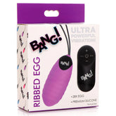 28x Ribbed Silicone Egg - Purple Purple > Sex Toys For Ladies > Kegel Exercise