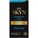 Skyn Supreme Feel Extra Lube Condoms 8pk Default Title > Essentials > Condoms