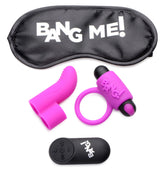Bang Couple's Kit (Purple) – Silicone Couples Toy Set with Vibrating Bullet and Accessories > Sex Toys > Couples Toys