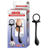 My Cockring Cring (Black) – Stretchy Silicone Cock Ring Butt Plug Black Butt Plugs