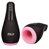 Zolo Heatstroke Male Masturbator with Warming and Vibration Strokers - Auto