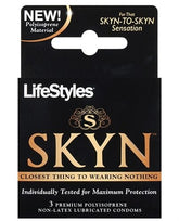 Skyn Original - Non-Latex Lubricated Condoms - 3 Pack > Essentials > Condoms
