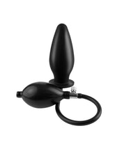 Anal Fantasy Collection Inflatable Silicone Plug (Black) – Inflatable Silicone Butt Plug > Anal Range > Anal Inflatables
