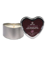 Hemp Seed Ero's Embrace (4 Oz) – 3-in-1 Valentines Day Massage Candle Default Title > Candles > Massage