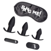 Bang Backdoor Adventure Kit (Black) – 3 pack Wireless Vibrating Butt Plugs > Anal Range > Butt Plug Kits
