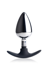 Dark Invader Metal and Silicone Weighted Large Anal Plug > Anal Range > Butt Plugs