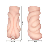 Crazy Bull Realistic Anime 3D (Skin) – Compact Realistic Masturbator Sleeve Beige > Sex Toys For Men > Masturbators Manual