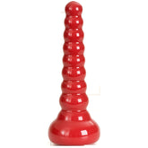 Red Boy Anal Wand Butt Plug Silicone Deep Stimulation 8 Inches Red Butt Plugs