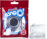 RingO 2 Dual Cock Ring – Penis Ring for Shaft and Testicles Isolation Clear > Cock Ring > Single