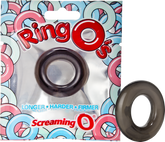 RingO Pleasure Ring – Erection-Enhancement Stretchy Sex Ring Black > Cock Ring > Single