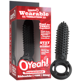 Oyeah Rechargeable Silicone Rideable Vibe Ring – Premium Silicone Vibrating Ring Black > Cock Ring > Vibrating