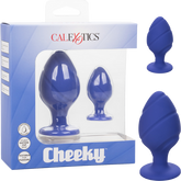 Cheeky Butt Plug Duo (Purple) – Playful Butt Plug Set Purple > Anal Range > Butt Plug Kits