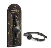 Temptasia Ardor – Breathable Silicone Ball Gag Black > Bondage Gear > Gags and Bits