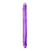 B Yours Double Dildo (Purple) 16 Inches – Dual-Ended Dildo Purple Purple > Realistic Dildos and Vibes > Double Dildos