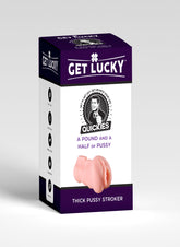 Quickies Thick Pussy Stroker – Ultra-Soft Realistic Textured Sleeve Masturbator Beige > Sex Toys For Men > Masturbators Manual