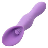 Couture Collection Dual Flickering Wand Purple Massager STIMULATORS