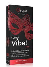 Orgie Sexy Vibe Hot Intimate Warming Arousal Gel 15ml Gel Default Title > Essentials > Womens Enhancers