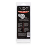 Optimum Series Realistic Stroker Pump Sleeve Pussy 6 Inch Clear Clear Strokers - Manual