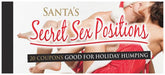 Santa's Secret Sex Position Coupons – Romantic Coupon Book Default Title Gag Gifts & Novelties