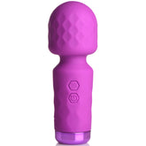 Bang 10X Mini Silicone Wand in Purple Electric Massager