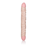 CalExotics Ivory Duo 12 Inches Veined Double Dong – Large Dildo Double Dongs