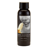 Edible Massage Oil Banana Flavoured 59 ml Bottle Massage Oil
