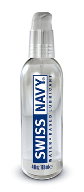 Swiss Navy Water Based Lubricant 4 Ounce 118 ml Water Based Lube