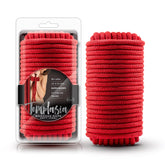 Temptasia Bondage Rope 10 Meter Red Cotton Restraint Rope for Sensual Play Rope