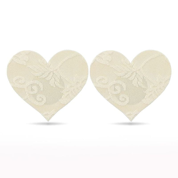 Lace Heart and Flower Nipple Pasties Twin Pack – Adult Stuff Warehouse