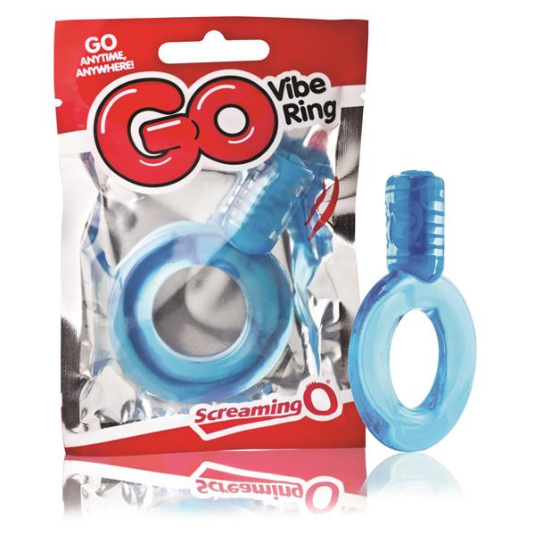 Screaming O Go Vibe Ring – Rechargeable Vibrating Stretch Cock Ring > Cock Ring > Vibrating