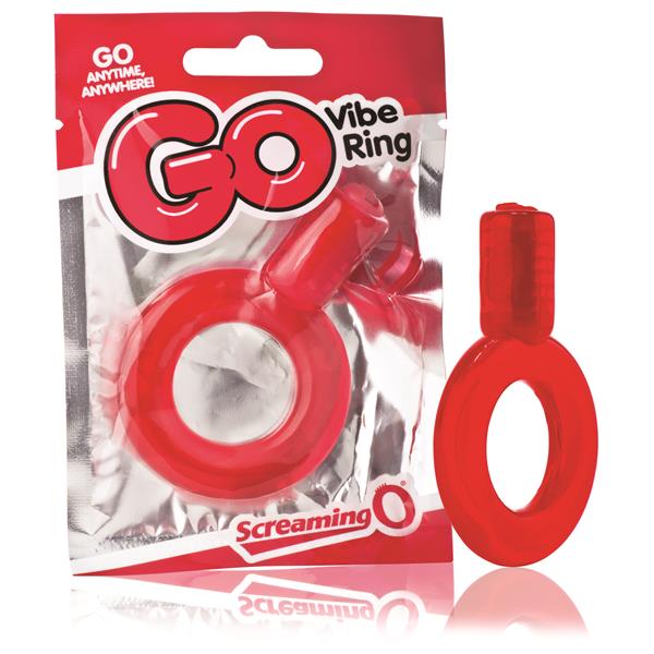 Screaming O Go Vibe Ring – Rechargeable Vibrating Stretch Cock Ring > Cock Ring > Vibrating