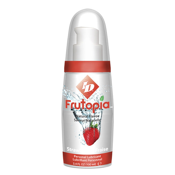 ID Frutopia Strawberry – Natural Water-Based Personal Lubricant 100ml > Lube > Flavoured
