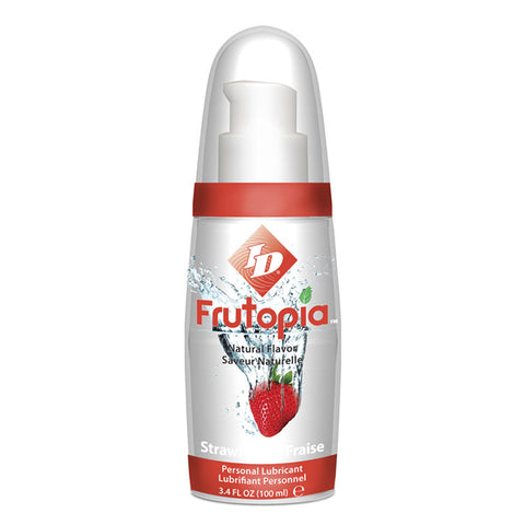 ID Frutopia Strawberry – Natural Water-Based Personal Lubricant 100ml > Lube > Flavoured